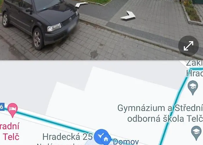 Apartment Telc Hradecka شقة